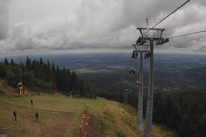 Świeradów Zdrój Ski&Sun Widok na wyciąg