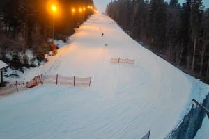 Myślenice Myślenice SN Widok na stok