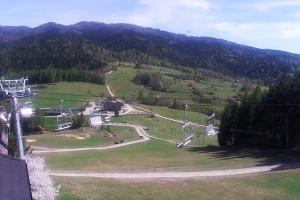 Kluszkowce Czorsztyn Ski Widok z górnej stacji