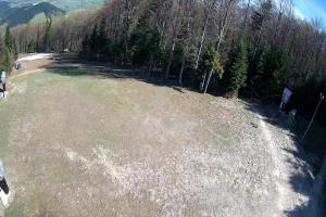 Kasina Wielka Kasina ski Górna stacja kolejki krzesełkowej