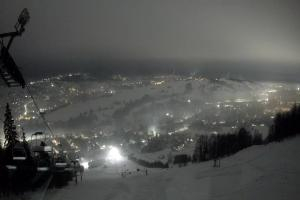 Kamera: Harenda Widok na stok z góry Zakopane Harenda Widok na stok z góry