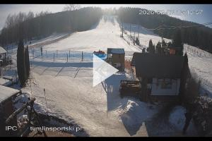 Tumlin (Kielce) Tumlin Sport Ski Widok na stok
