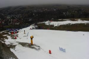 Kamera: Master Ski Widok na kolej krzesełkową Tylicz Master Ski Widok na kolej krzesełkową