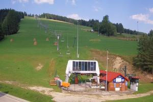 Kamera: Słotwiny Widok na stok Krynica Słotwiny Widok na stok