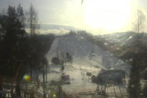 Szczawnica Palenica Widok na stok