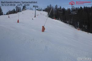 Kamera: Bad Kleinkirchheim - Spitzeck widok z Biospharenparkbahn Brunnach Spitzeck Bad Kleinkirchheim - Spitzeck widok z Biospharenparkbahn Brunnach