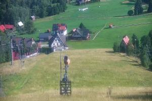 Kamera: Cieńków Widok na stok Wisła Cieńków Widok na stok