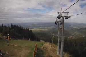 Świeradów Zdrój Ski&Sun Widok na wyciąg