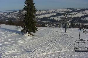 Kamera: Witów Ski Widok z dołu Zakopane Witów Ski Widok z dołu