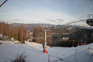 Wisła Soszów WISŁA SOSZÓW - widok na trasę nr 1