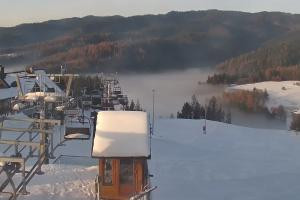 Czorsztyn Kluszkowce Czorsztyn Ski Widok z górnej stacji