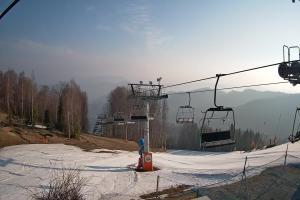 Wisła Soszów WISŁA SOSZÓW - widok na trasę nr 1