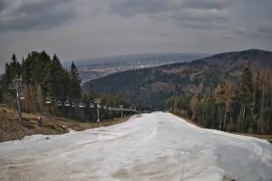 Myślenice Myślenice SN Widok z górnej stacji