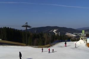 Tylicz Master Ski Widok na ośrodek