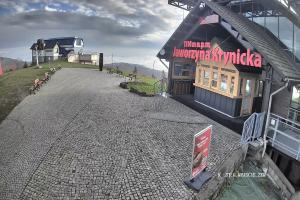 Kamera: Jaworzyna Krynicka Widok na trasÄ™ dla dzieci na szczycie (1100 m n.p.m.) Krynica Jaworzyna Krynicka Widok na trasÄ™ dla dzieci na szczycie (1100 m n.p.m.)