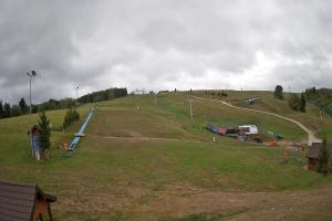 Tylicz Master Ski Widok na dolne partie ośrodka