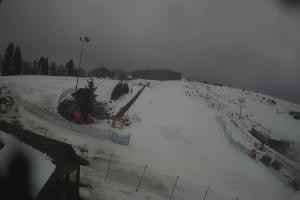 Kamera: Master Ski Widok na dolne partie ośrodka Tylicz Master Ski Widok na dolne partie ośrodka