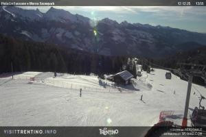 Kamera: Val di Fiemme - Cavalese - Predazzo - Obereggen SkiAreaAlpeLusia - Castelir Slope Val di Fiemme Val di Fiemme - Cavalese - Predazzo - Obereggen SkiAreaAlpeLusia - Castelir Slope