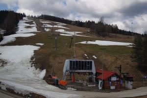 Krynica Słotwiny Widok na stok