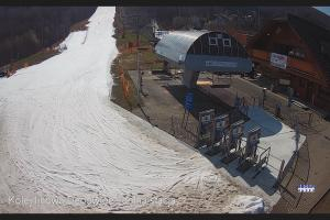 Bielsko Biała Dębowiec Widok z dolnej stacji