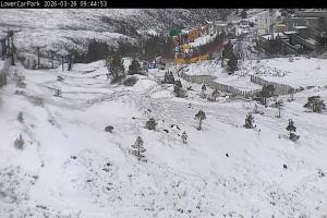 Kamera: Cairgorm Lower Carpark Webcam Cairgorm Cairgorm Lower Carpark Webcam