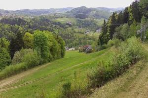 Laskowa-Kamionna Laskowa Ski Widok na stok
