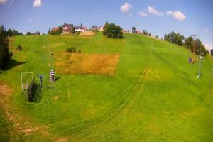 Bukowina Tatrzańska Turnia Widok na stok