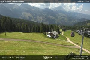 Kamera: Val di Fiemme - Cavalese - Predazzo - Obereggen SkiAreaAlpeLusia - Castelir Slope Val di Fiemme Val di Fiemme - Cavalese - Predazzo - Obereggen SkiAreaAlpeLusia - Castelir Slope