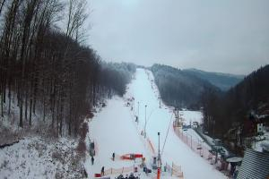 Wisła STOK – Stacja Narciarska Widok z dolnej stacji