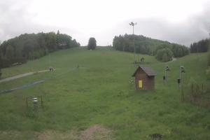 Siepraw Siepraw Ski Widok z kamery na stok w Sieprawiu