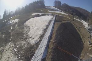 Brenna Ski Dolina Brenna Kamera 1 widok z dolnej stacji