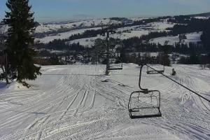 Kamera: Witów Ski Widok z dołu Zakopane Witów Ski Widok z dołu
