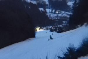 Laskowa-Kamionna Laskowa Ski Widok na stok