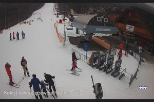 Bielsko Biała Dębowiec Widok z dolnej stacji