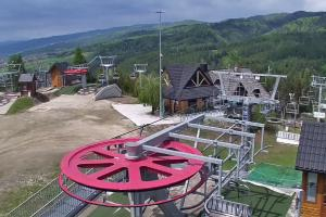 Kamera: Czorsztyn Ski Widok z górnej stacji Czorsztyn Kluszkowce Czorsztyn Ski Widok z górnej stacji