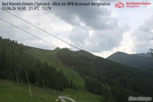 Kamera: Bad Kleinkirchheim - Spitzeck widok z Biospharenparkbahn Brunnach Spitzeck Bad Kleinkirchheim - Spitzeck widok z Biospharenparkbahn Brunnach