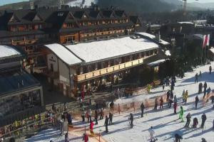 Kamera: Kotelnica Białczańska Dolna stacja, stok Białka Tatrzańska Kotelnica Białczańska Dolna stacja, stok