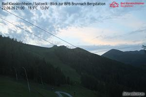 Kamera: Bad Kleinkirchheim - Spitzeck widok z Biospharenparkbahn Brunnach Spitzeck Bad Kleinkirchheim - Spitzeck widok z Biospharenparkbahn Brunnach