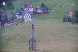 Kamera: Cieńków Widok na stok Wisła Cieńków Widok na stok