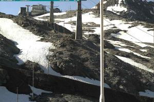 Kamera: Passo Stelvio Widok na Górną stację Trincerone Przełecz Stelvio Passo Stelvio Widok na Górną stację Trincerone