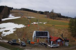 Krynica Słotwiny Widok na stok