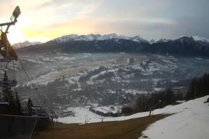 Kamera: Harenda Widok na stok z góry Zakopane Harenda Widok na stok z góry