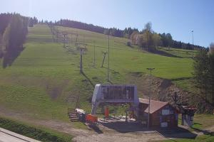Krynica Słotwiny Widok na stok