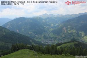 Kamera: Bad Kleinkirchheim Strohsack widok na Biospharenpark Nockberge Bad Kleinkirchheim Bad Kleinkirchheim Strohsack widok na Biospharenpark Nockberge