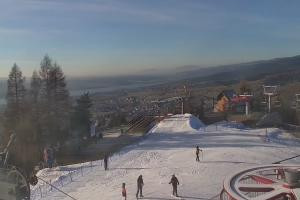 Kamera: Czorsztyn Ski Widok z górnej stacji Czorsztyn Kluszkowce Czorsztyn Ski Widok z górnej stacji