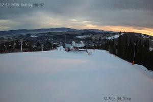 Kamera: Kotelnica Białczańska Widok z góry Kolej nr 1 Białka Tatrzańska Kotelnica Białczańska Widok z góry Kolej nr 1