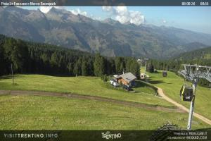 Kamera: Val di Fiemme - Cavalese - Predazzo - Obereggen SkiAreaAlpeLusia - Castelir Slope Val di Fiemme Val di Fiemme - Cavalese - Predazzo - Obereggen SkiAreaAlpeLusia - Castelir Slope