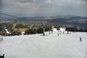 Białka Tatrzańska Kotelnica Białczańska Kotelnica - widok na stok