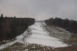 Ustrzyki Dolne Laworta ski Laworta ski - dolna stacja