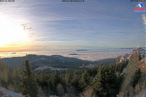 Grosser Arber Grosser Arber Blick Arber nach Süden